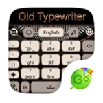 Logo of Old Typewriter Keyboard Theme android Application 